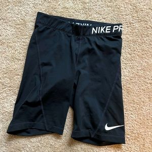 Nike pro biker shorts